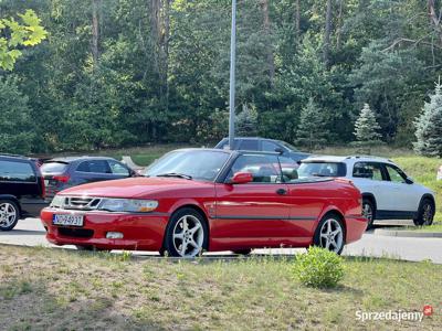 Saab 9-3 Viggen Cabrio w kolorze Laser Red