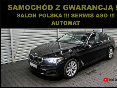 BMW Seria 5 G30-G31 Limuzyna 518d 150KM 2019