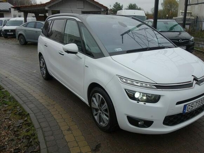 Citroen C4 Grand Picasso 1.6HDI 116KM Automat Skóry Masaż Panorama Asystent Parkowania