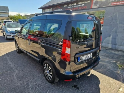 Dacia Dokker 1.6 Benzyna + LPG 109 KM, Klimatyzacja, Bluetooth, Isofix, Komputer