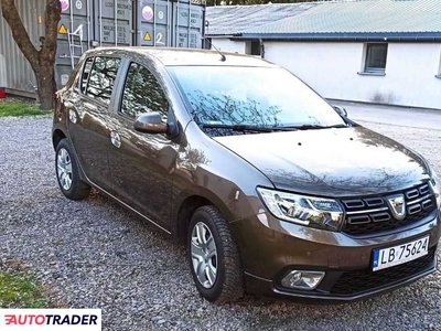 Dacia Sandero 1.0 benzyna 73 KM 2020r. (lublin)