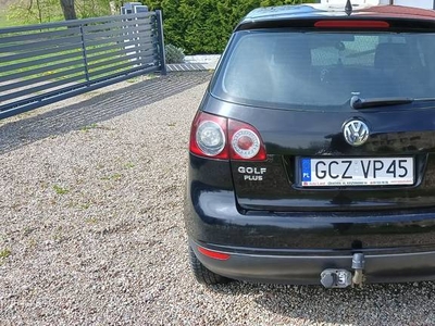 VW golf plus 1.9 TDI 105km, bez DPF.