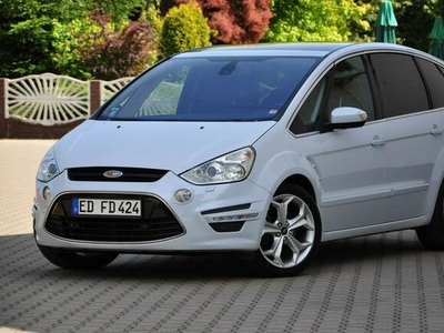 Ford S-Max 2,0 D 163KM 7 Foteli Lift Xenon Led Navi PDC Conver Skóry Serwis z DE