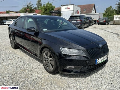 Skoda Superb 2.0 benzyna 220 KM 2018r. (Komorniki)