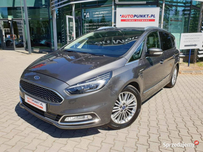 FORD S-Max, 2018r. | LED | Automat | Czujniki | Skóra | FV23 | Koła zimowe…