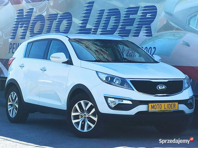 Kia Sportage GAZ, bogata opcja, skóra, biała perła, serwis III (2010-2015)