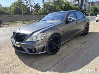 Mercedes-Benz S-Klasa W221 S63 AMG LONG 525KM + lpg MOŻLIWA ZAMIANA