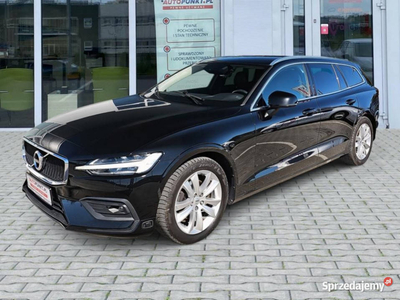 Volvo V60, 2018r. *FakturaVat23%*SkórzanaTapicerka*AktywnyTempomat*Hak*