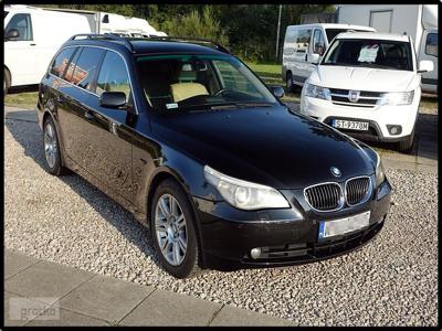 BMW SERIA 5 V (E60/E61) BMW SERIA 5 530xd 3.0d 231KM* skóra*panorama*navi