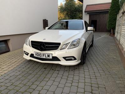 Mercedes e350 Coupé AMG Biała perła Anglik