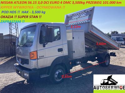 NISSAN ATLEON 56.15 DMC 3500kg !! KIPPER WYWROTKA OKAZJA