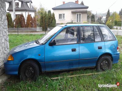 Subaru Justy 2 uszkodzony