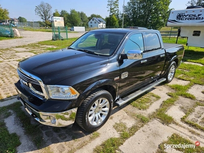 2018 DODGE RAM 1500 BEZWYPADKOWY LONGHORN 5.7 HEMI PNEUMA 4X4 Auto 180tkm