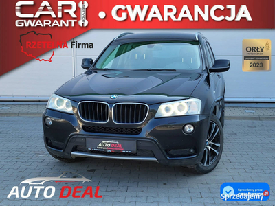 BMW X3 2.0D, 184KM, X-Drive, 4x4, Automat, Nawigacja, Skóra, AUTO DEAL Pił…