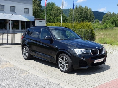 BMW X3 II (F25) 2.0D 190KM M-PAKIET 4X4 NISKI PRZEBIEG ZADBANA