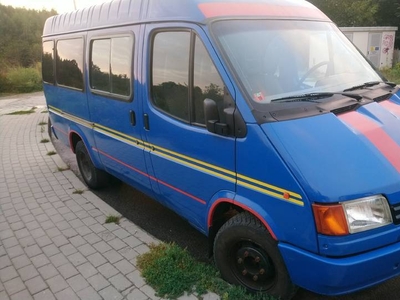 Ford transit samochod kampingowy 1989 2.5D bliżniak max jak nowy