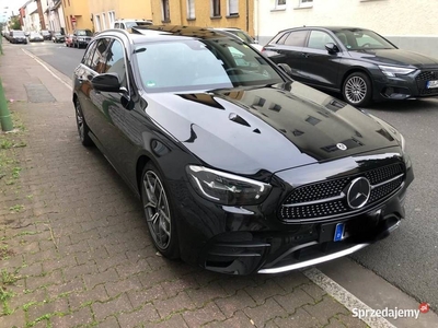 Mercedes E klasa w213 2.2 Diesel 194KM 2021r Salon 1 właściciel jak nowy