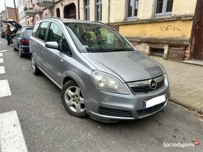 Opel Zafira 1.9D 2007r. 7 osobowy aktualne opłaty