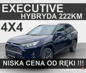 Toyota RAV-4 Executive 4X4 222KM Hybryda Systemy bezp, Dostępny od ręki ! …