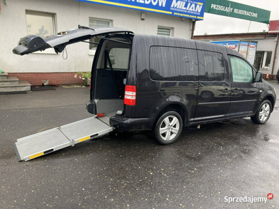 Volkswagen Caddy Caddy do przewozu Niepełnosprawnych Inwalida Rampa 2011 I…