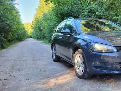 VW GOLF 7 VARIANT 2.0TDI CR 150KM BLUEMOTION , BIKSENON, SKÓRZANA TAPICERKA