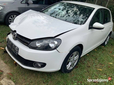 VW GOLF VI - 2012r. - 1.2TSI - 85km - 117000km - uszkodzony