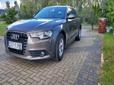 Audi a6 2.0 tdi brązowa skóra, zadbany