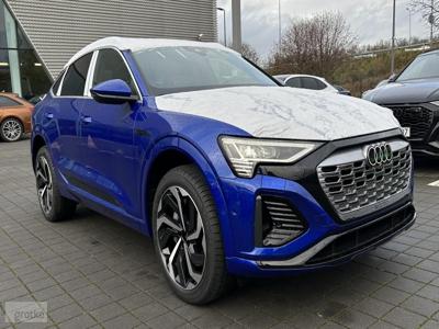 Audi e-tron Q8 E-tron Sportback S line 55 salon Polska S-line, pakiet Comfort, L