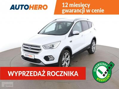 Ford Kuga III Titanium/ 150KM /półskóra/navi/ grzane fotele/PDC-kamera