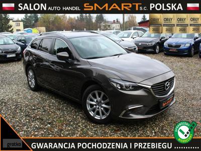 Mazda 6 III Salon Pl / Serwis/ Ledy / Lift / Navi / 1 Rej.2018