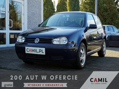 Volkswagen Golf IV 1.4 BENZYNA 75KM, Zarejestrowany, Ubezpieczony, Bardzo Zadbany,