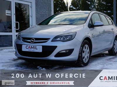 Opel Astra J 1,7CDTi 110KM, Salon PL, Zarejestrowany, Ubezpieczony, Rok Gwarancji