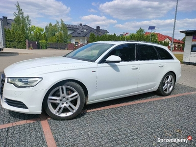 Piękne biale Audi A6C7