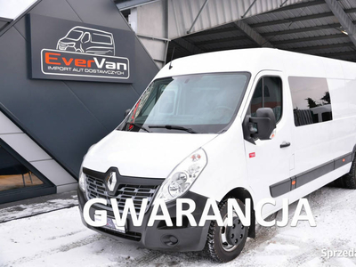 Renault Master max master 5 osobowy brygadówka doka paka 370 2,3dci145