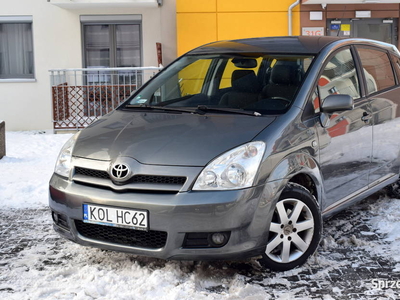 Toyota Corolla Verso 2005r 1.6 110KM Benzyna Lift Bez Rdzy