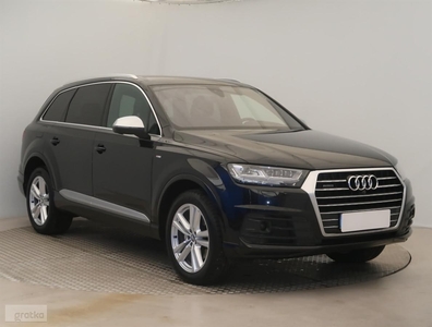 Audi Q7 II , Serwis ASO, 268 KM, Automat, Skóra, Navi, Klimatronic,