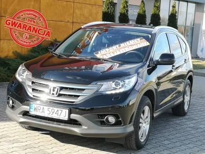 Honda CR-V IV Orginał Lakier, Ksenony+Ledy, Półskóra, Stan 10/10, Z Niemiec