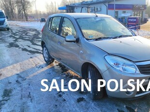 Dacia Sandero I 1 właściciel 1 rejestracja 2010 Benzyna 1.6