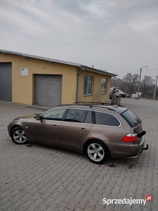 Bogate Doinwestowane BMW E61!2.5 B,Gaz LPG!Czytaj Polecam.