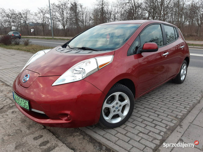 Nissan Leaf 24kWh z Baterią Kamera Zadbany Zarejestrowany