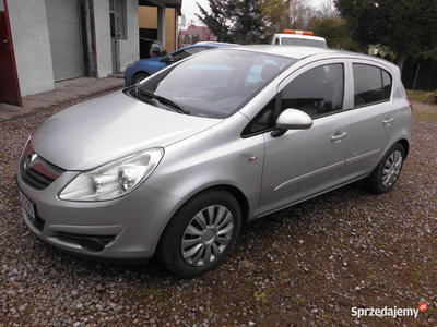 OPEL CORSA D - 2008 - 5drzwi - 1.2b - 80km - uszkodzona !!