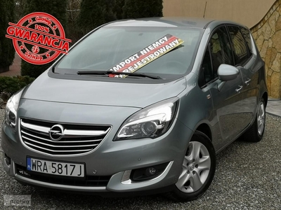 Opel Meriva B 1.4T 120KM, 2014r, Piękna, Półskóra, Wnętrze Jak Nowe,