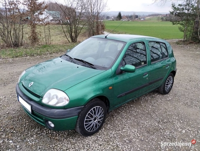 RENAULT CLIO 1.4 benzyna. Prosty i zadbany. Bez rdzy. Klima.