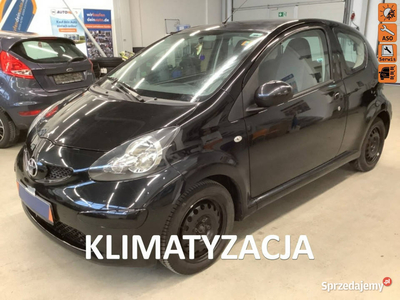 Toyota Aygo Benzyna/Niski przebieg/Klimatyzacja/8 airbag/Pr…