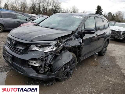 Honda Pilot 3.0 benzyna 2021r. (PORTLAND)