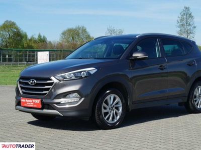 Hyundai Tucson 1.6 benzyna 132 KM 2018r. (Goczałkowice-Zdrój)