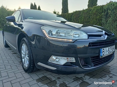 Citroen C5, 1.6 HDi, 2011, jeden właściciel, zwykłe zawieszenie