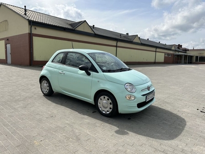 Fiat 500, kolor miętowy