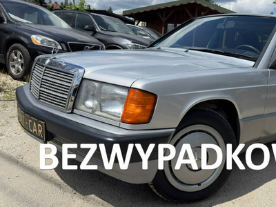 Mercedes W201 190E 1.8 OPŁACONY Bezwypadkowy STAN KOLEKCJONERSKI Automat S…