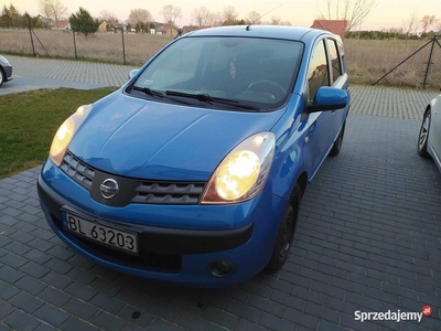 Nissan Note 1,4 benzyna plus gaz.